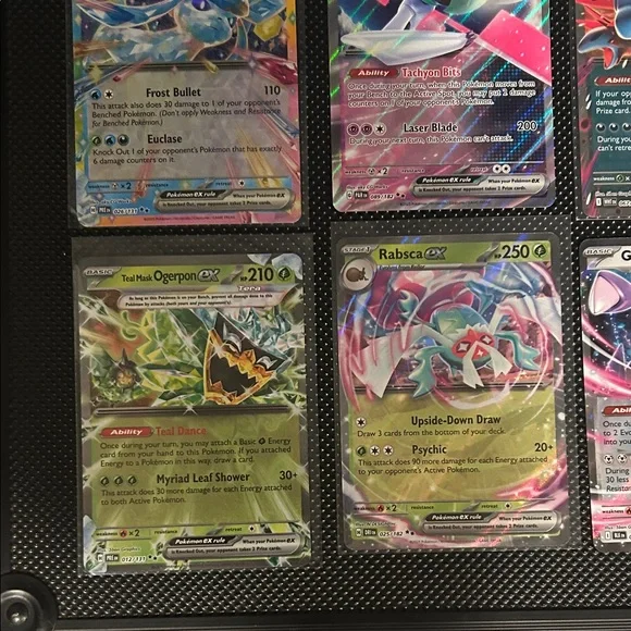 Pokémon EX card lot of 10 Holo cards from Random Sets M/NM - Picture 3 of 7
